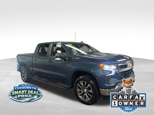 Lakeshore Blue Metallic 2024 Chevrolet Silverado 1500 LT
