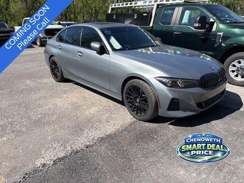 Gray Metallic 2024 BMW 330 xDrive