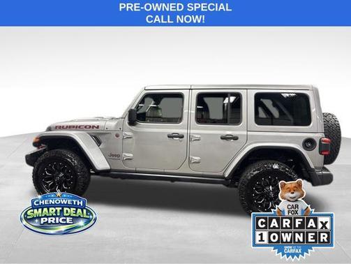 Billet Silver Metallic Clearcoat 2018 Jeep Wrangler Unlimited Rubicon