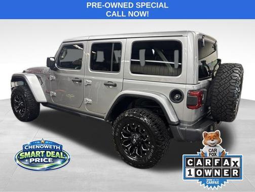 Billet Silver Metallic Clearcoat 2018 Jeep Wrangler Unlimited Rubicon