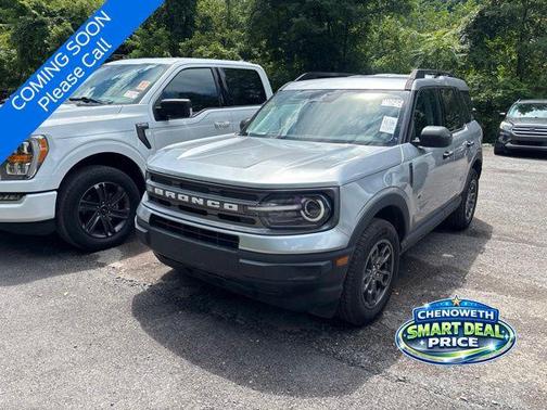 Iconic Silver Metallic 2023 Ford Bronco Sport Big Bend