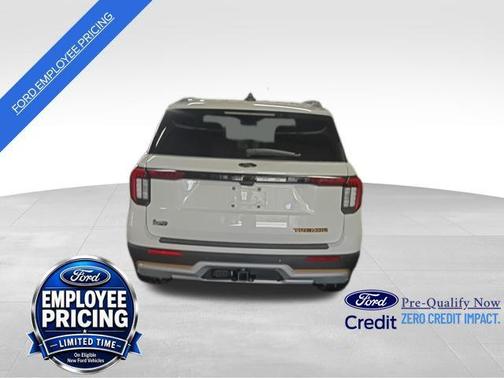 Star White Metallic Tri-Coat 2026 Ford Explorer Tremor