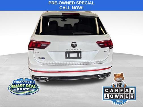 Oryx White Pearl 2022 Volkswagen Tiguan 2.0T SEL R-Line 4MOTION