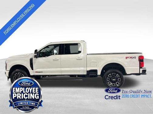 Star White Metallic Tri-Coat 2026 Ford F-250 Platinum