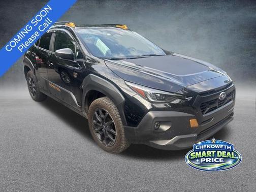 Crystal Black Silica 2024 Subaru Crosstrek Wilderness