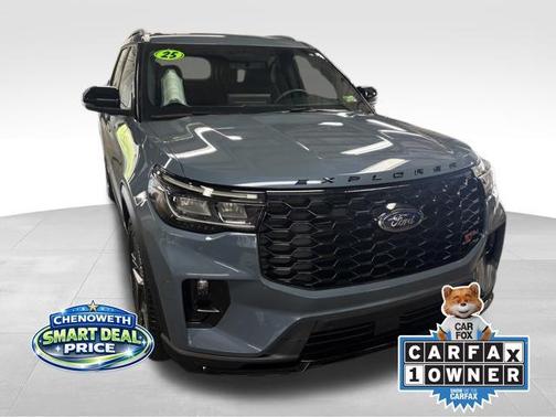 Vapor Blue Metallic 2025 Ford Explorer ST