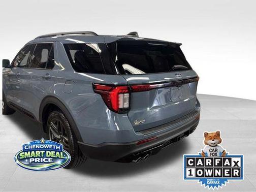 Vapor Blue Metallic 2025 Ford Explorer ST