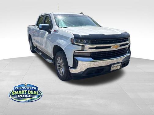 Summit White 2021 Chevrolet Silverado 1500 LT