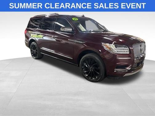 Burgundy Velvet 2020 Lincoln Navigator Black Label