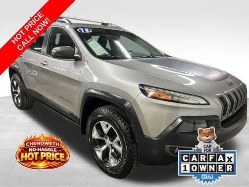 Billet Silver Metallic Clearcoat 2018 Jeep Cherokee Trailhawk
