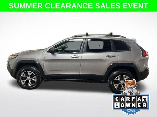 Billet Silver Metallic Clearcoat 2018 Jeep Cherokee Trailhawk