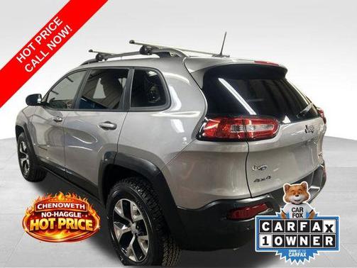 Billet Silver Metallic Clearcoat 2018 Jeep Cherokee Trailhawk