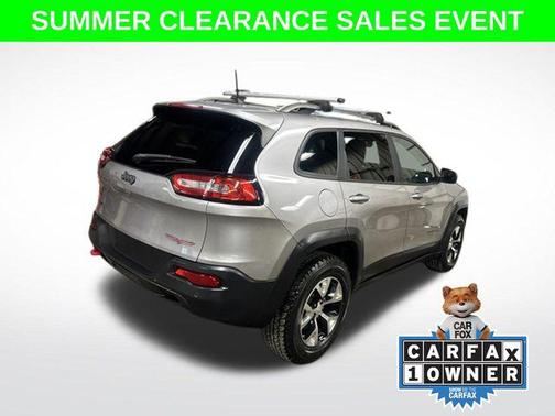 Billet Silver Metallic Clearcoat 2018 Jeep Cherokee Trailhawk