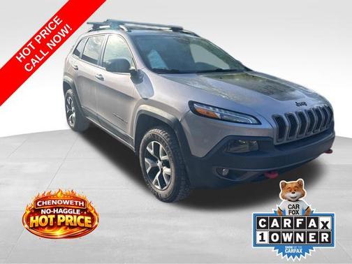 Billet Silver Metallic Clearcoat 2018 Jeep Cherokee Trailhawk