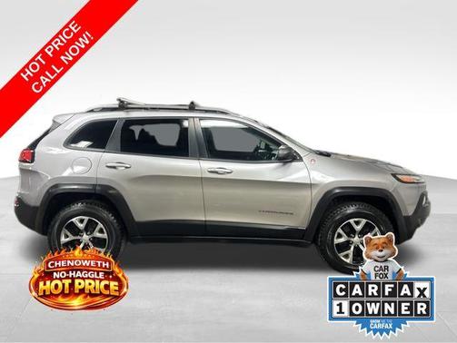 Billet Silver Metallic Clearcoat 2018 Jeep Cherokee Trailhawk