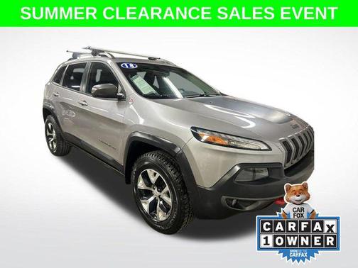 Billet Silver Metallic Clearcoat 2018 Jeep Cherokee Trailhawk