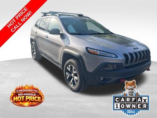 Billet Silver Metallic Clearcoat 2018 Jeep Cherokee Trailhawk