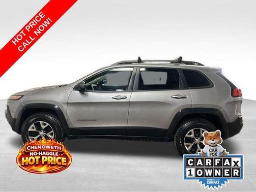 Billet Silver Metallic Clearcoat 2018 Jeep Cherokee Trailhawk