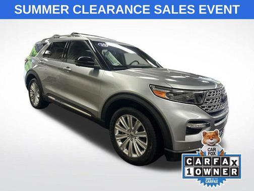 Iconic Silver Metallic 2020 Ford Explorer Limited