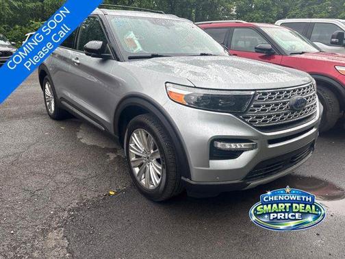 Iconic Silver Metallic 2020 Ford Explorer Limited