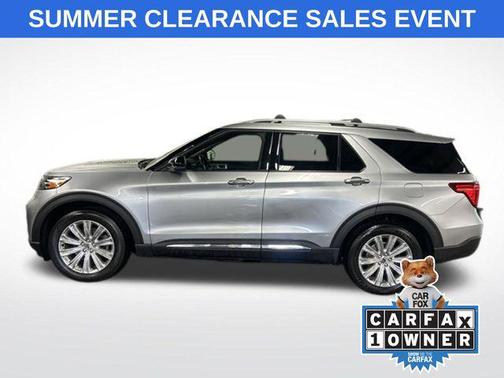 Iconic Silver Metallic 2020 Ford Explorer Limited
