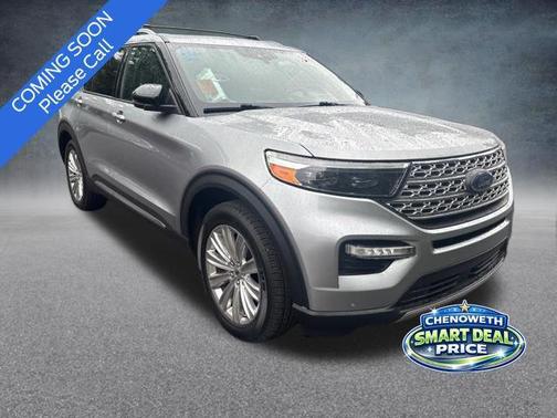Iconic Silver Metallic 2020 Ford Explorer Limited