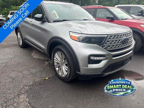 Iconic Silver Metallic 2020 Ford Explorer Limited