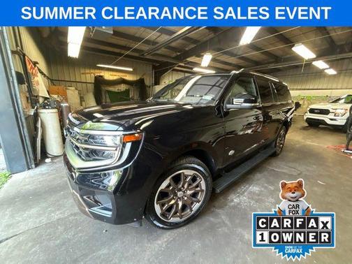 Black Metallic 2025 Ford Expedition Max King Ranch