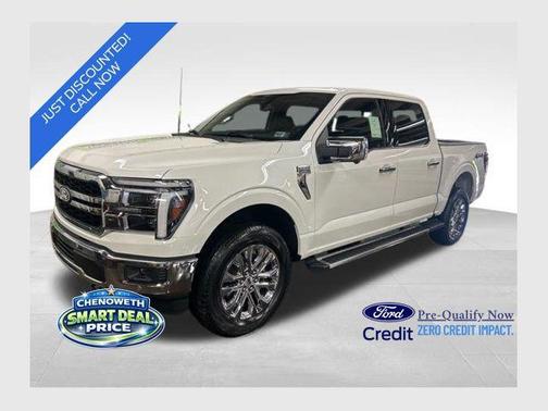 Star White Metallic Tri-Coat 2026 Ford F-150 Lariat Truck