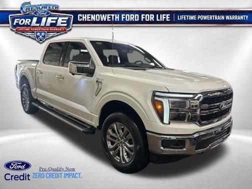 Star White Metallic Tri-Coat 2026 Ford F-150 Lariat