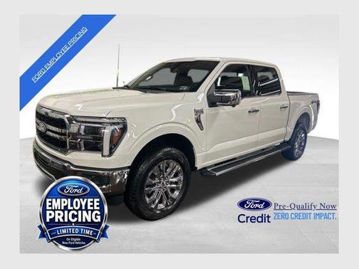 Star White Metallic Tri-Coat 2026 Ford F-150 Lariat