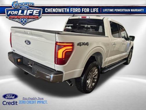 Star White Metallic Tri-Coat 2026 Ford F-150 Lariat