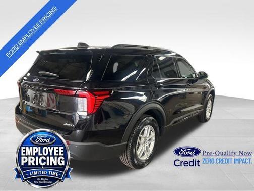 Agate Black Metallic 2026 Ford Explorer Active w/200A Pkg