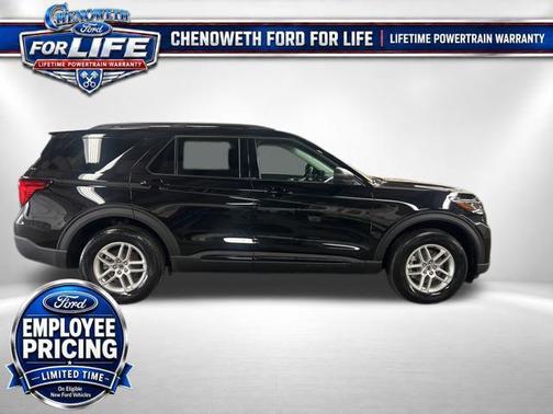 Agate Black Metallic 2026 Ford Explorer Active w/200A Pkg