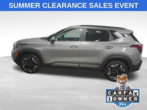 Steel Gray 2024 Kia Seltos SX Turbo