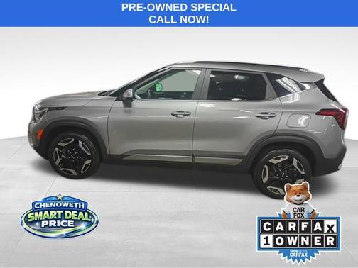 Steel Gray 2024 Kia Seltos SX Turbo