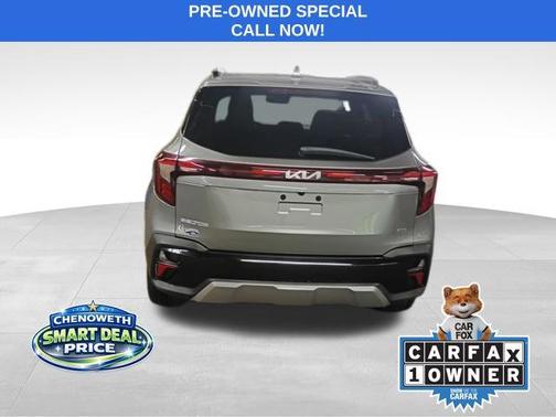 Steel Gray 2024 Kia Seltos SX Turbo