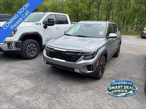 Steel Gray 2024 Kia Seltos SX Turbo