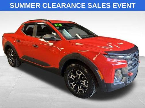 Canyon Red 2025 Hyundai SANTA CRUZ XRT