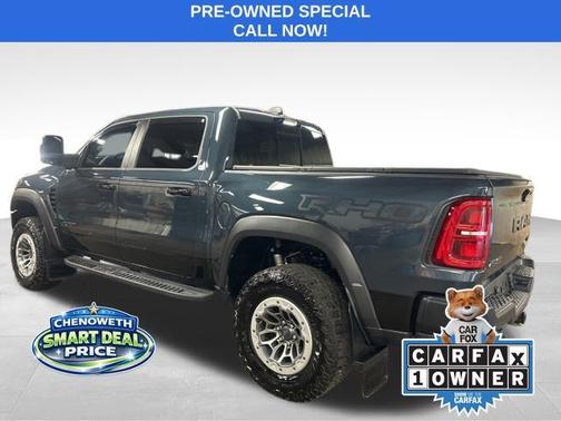 Forged Blue Metallic 2025 RAM 1500 RHO Crew Cab 4x4 5'7' Box