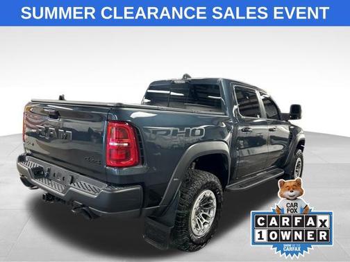 Forged Blue Metallic 2025 RAM 1500 RHO Crew Cab 4x4 5'7' Box