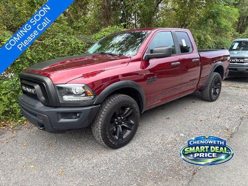 Delmonico Red Pearlcoat 2021 RAM 1500 Classic Warlock Quad Cab 4x4 6'4' Box