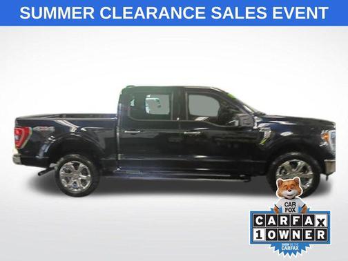 Antimatter Blue Metallic 2021 Ford F-150 XLT