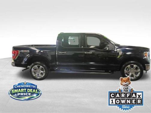 Antimatter Blue Metallic 2021 Ford F-150 XLT