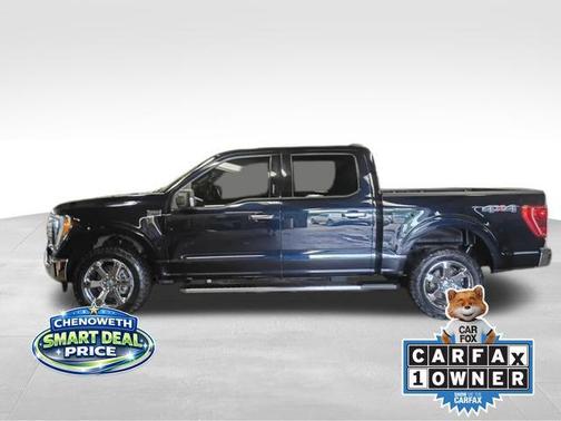 Antimatter Blue Metallic 2021 Ford F-150 XLT