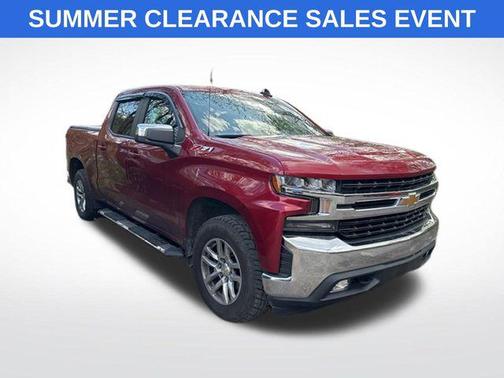 Cajun Red Tintcoat 2019 Chevrolet Silverado 1500 LT