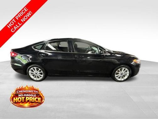 Agate Black Metallic 2020 Ford Fusion Hybrid SE