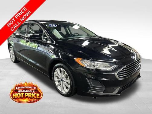 Agate Black Metallic 2020 Ford Fusion Hybrid SE