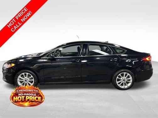 Agate Black Metallic 2020 Ford Fusion Hybrid SE