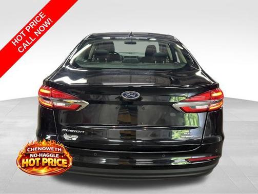 Agate Black Metallic 2020 Ford Fusion Hybrid SE